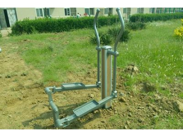 Máquina elíptica para gimnasio al aire libre