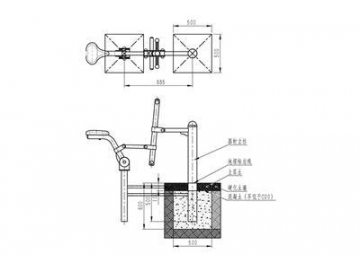 Cabalgata aeróbica para exterior