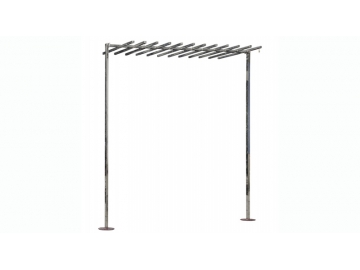 Colgador para perfiles de aluminio