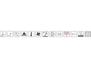 Soldador TIG con inverter AC/DC pulsado, soldadora MOSFET