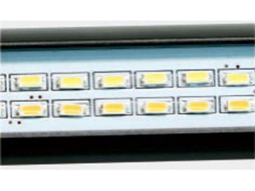 Cinta de luz LED reflectora con interruptor de sensor activado