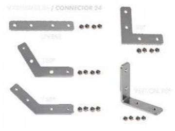 Perfil de aluminio con ranura en forma de T para bandas de luz LED