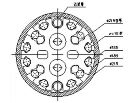 Sistema de anclaje de cable montado