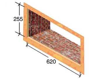 Entrada de aire, rejilla para pared modelo FC-2