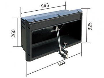 Entrada de aire, rejilla tipo grill para pared modelo FC-4