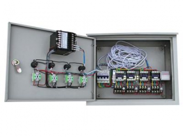 Control de temperatura de tres etapas y de tiempo de una etapa