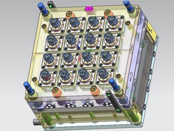 Moldes de inyección de plástico para la industria del embalaje