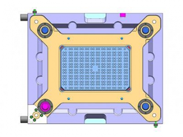 Moldes para inyección de cajones plásticos de HDPE