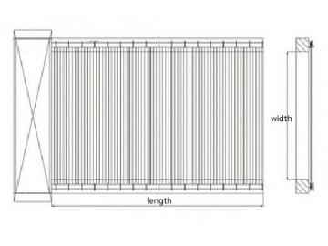 Cortinas cortafuegos de acero para escalera mecánica