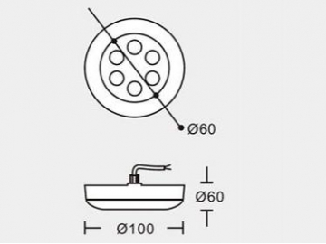 Foco LED sumergible SC-G108,Focos Sumergibles, Iluminación LED