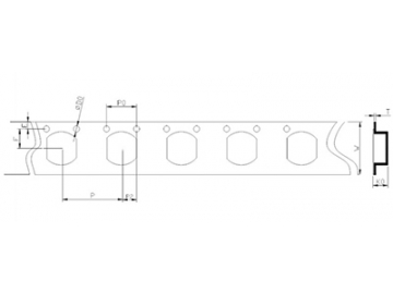 Inductor de potencia SMD, 6.5mm 7.5mm blindado