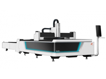 Máquina de corte por láser de fibra con mesa intercambiable, Serie E