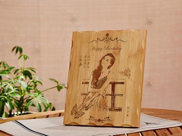 Corte y grabado láser de madera