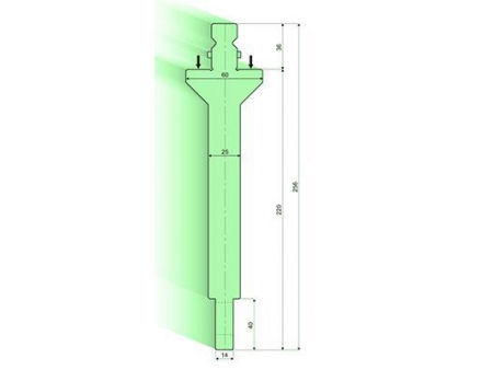 Punzones de radio con soporte R 7-50