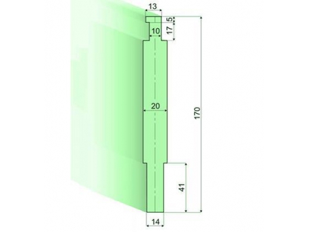 Punzones de radio con soporte R 7-50