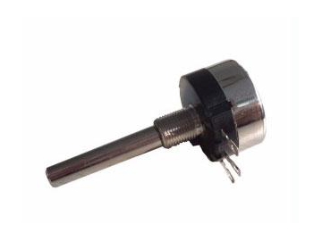 Potenciómetro rotatorio 24mm de eje metal, RV24-40S