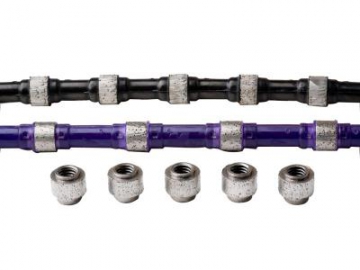 Hilo diamantado para corte de hormigón armado