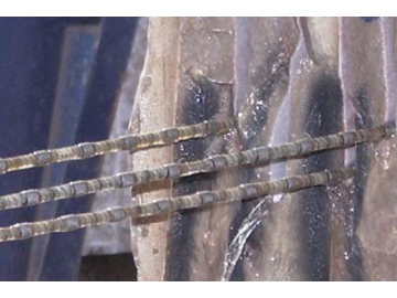 Multihilo diamantado para corte roca ornamental