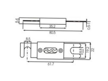 Fusible para automóvil ANL