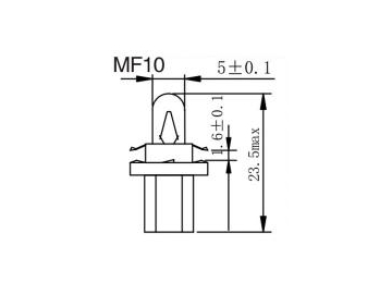 Bombilla para tablero de instrumentos MF10,11,12,14
