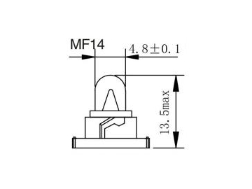 Bombilla para tablero de instrumentos MF10,11,12,14