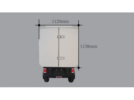 Motocarro refrigerado eléctrico