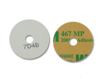 Tag RFID, en formato disco