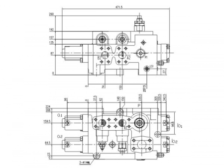 DLV32/32.3  Distribuidor monoblock