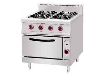 COCINA A GAS DE 4 FUEGOS HGS-4