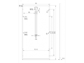 Panel Solar, Monocristalino 72P