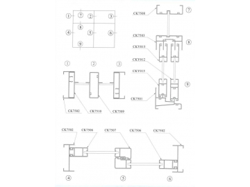 Series 75（CK75）Slinding Window