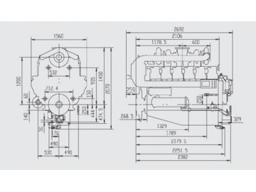 Motor diesel Z12VB