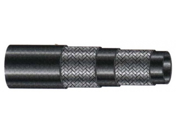 Manguera trenzada de 2 cables (SAE 100 R2AT)
