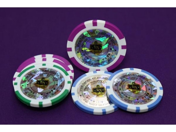 Fichas y token de póker de arcilla