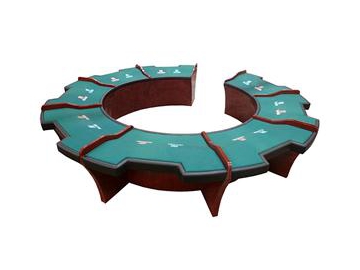 Mesa de casino bacará