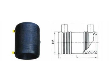 Accesorios de electrofusión, accesorios para tuberías HDPE para gas