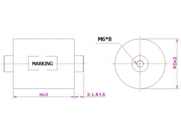 Condensador de polipropileno metalizado MKP-GP