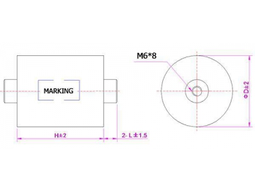 Capacitor de polipropileno metalizado con filtro MKP-DW