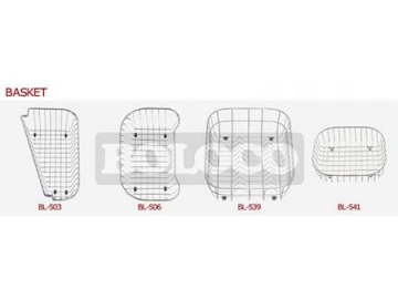 Fregadero de dos cubetas rectangulares de acero inoxidable BL-775
