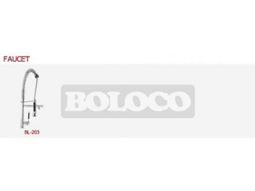 Fregadero de dos cubetas rectangulares de acero inoxidable BL-766