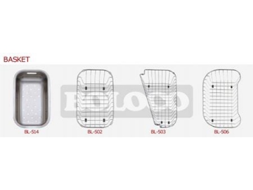 Fregadero de 2 cubetas de acero inoxidable BL-774