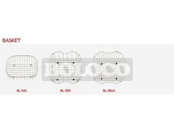 Fregadero de dos cubetas de acero inoxidable BL-805
