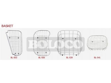 Fregadero de 2 cubetas de acero inoxidable BL-888