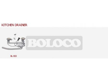Fregadero de 2 cubetas de acero inoxidable BL-888