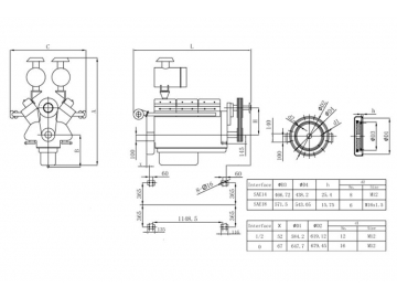 Motor diesel de 12 cilindros 1200KW