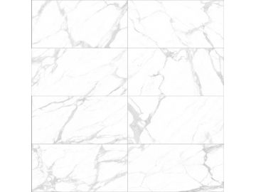 Azulejos de porcelana efecto mármol Statuario Calacatta  (Azulejos de porcelana para pared, Azulejos para piso, Azulejo para interiores, Azulejo para exteriores)