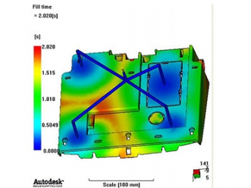 Moldes de inyección para partes de sistema de identificación