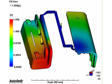 Moldes de inyección para partes de sistema de identificación