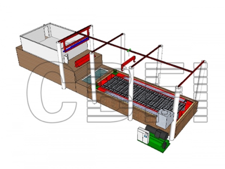 Máquina para Hacer Hielo en Bloques con Salmuera de 20 Toneladas para Cliente de Zhaoqing en 2014