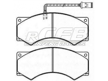 Pastillas de Freno para Vehículos Comerciales Iveco